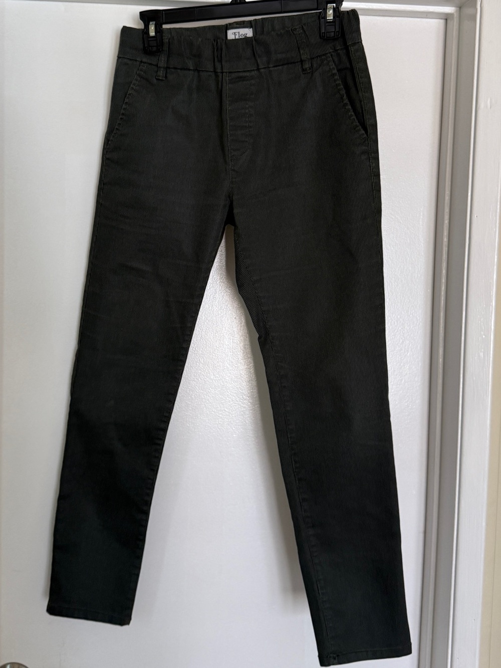 BEVY FLOG Women's Dafna Style Striped Pants Sz 27